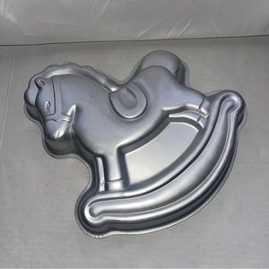 Wilton Rocking Horse Cake Pan, 2105-2388, 1984 vintage aluminum